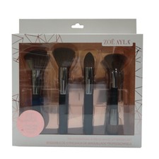 ZOE AYLA Professional 4-PC Makeup Brush Set
