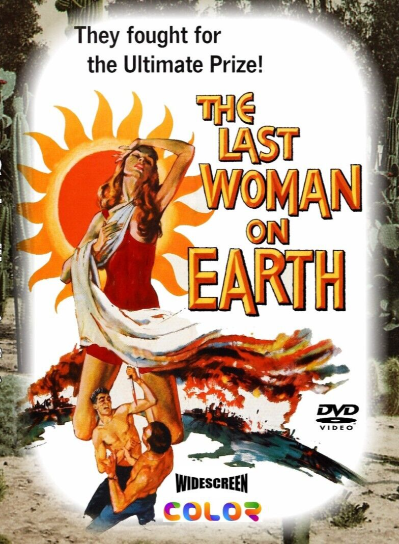 LAST WOMAN ON EARTH 1960 DVD in WIDESCREEN and COLOR Roger Corman Classic