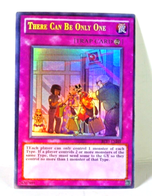 YuGiOh THERE CAN BE ONLY ONE | POWERFUL CARD  Trap Card | eBay