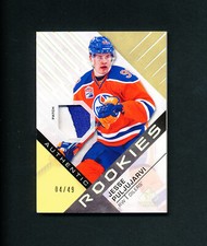 2016 SP HOCKEY GAME USED ROOKIES JESSE PULJUJARVI oilers rookie PATCH /49