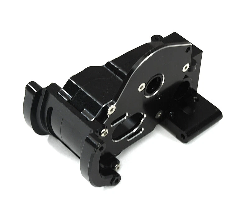 Black Billet Machined Gearbox Housing Upgrade for Traxxas 272R & Drag Slash 9493 - Image 2 of 2