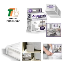 Grip N Hold Bed Sheet Holder | Discrete Heavy Duty Sheet Holder, 360 Degree B...