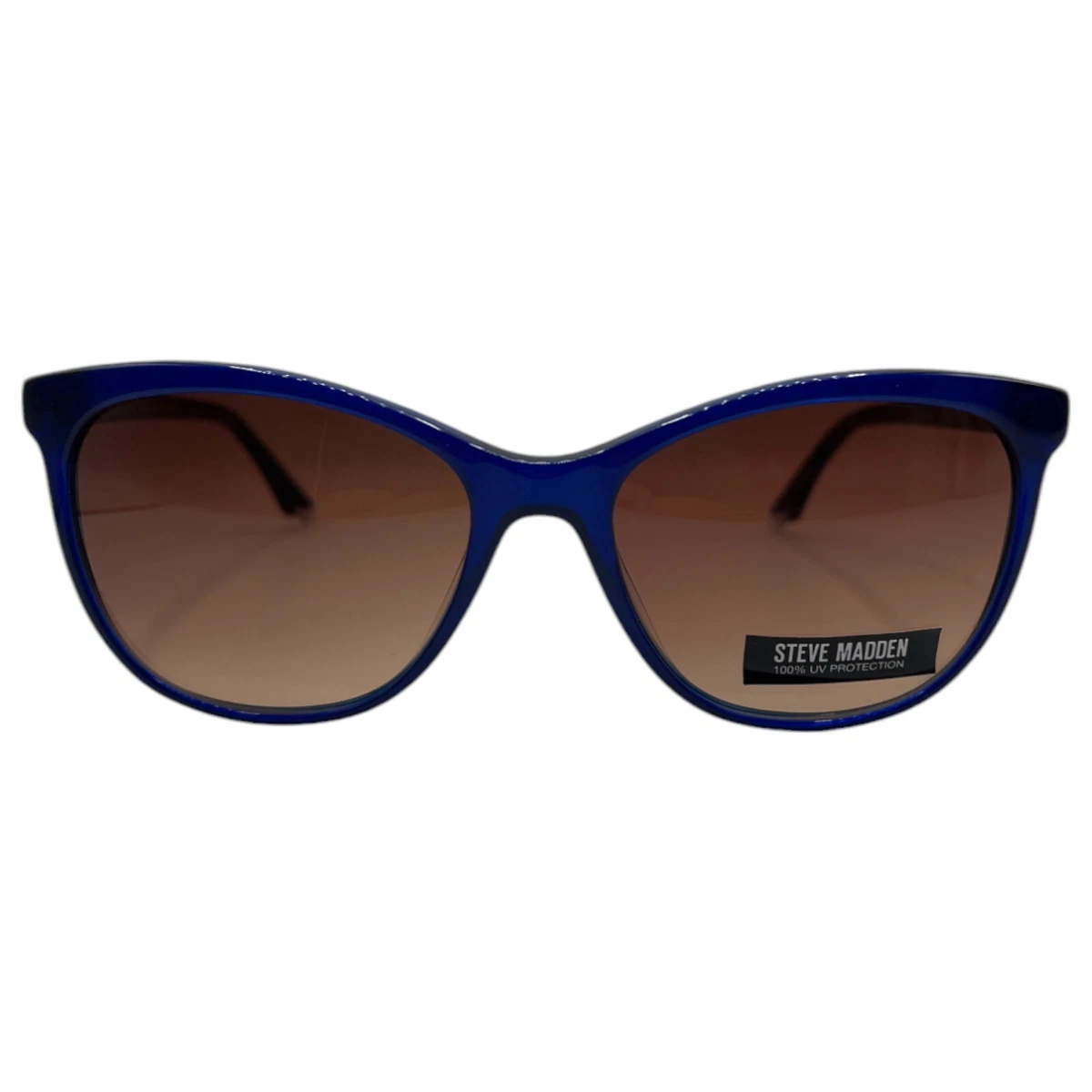 Steve Madden Blue Plastic Frame Sunglasses for Women for  display picture 1