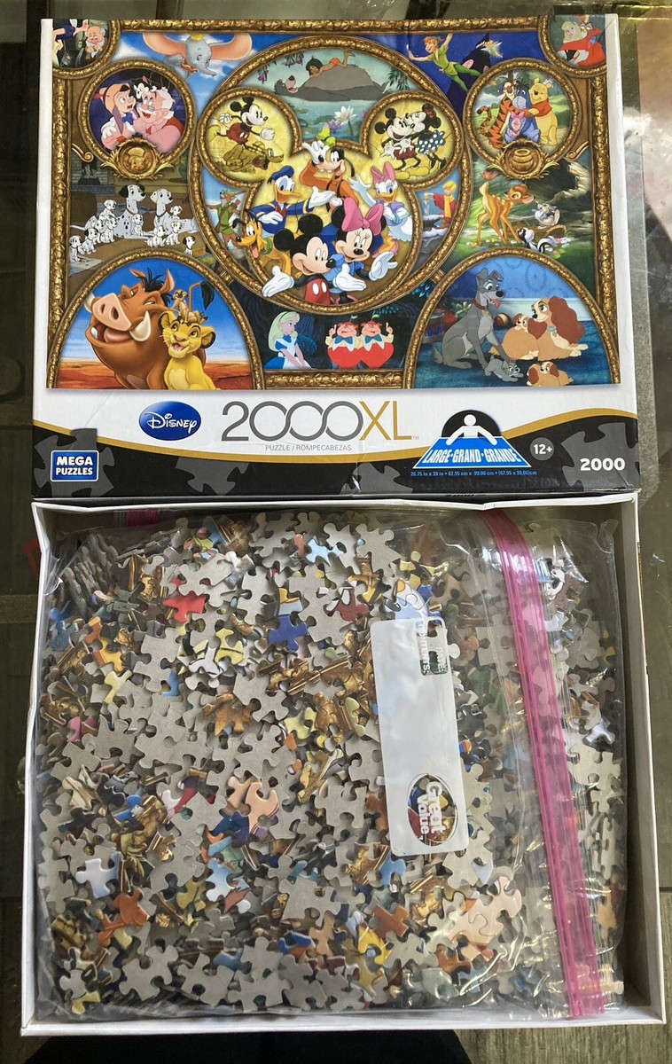 Mega Puzzles 2000 XL Disney Classics 2000 Piece Puzzle COMPLETE | eBay