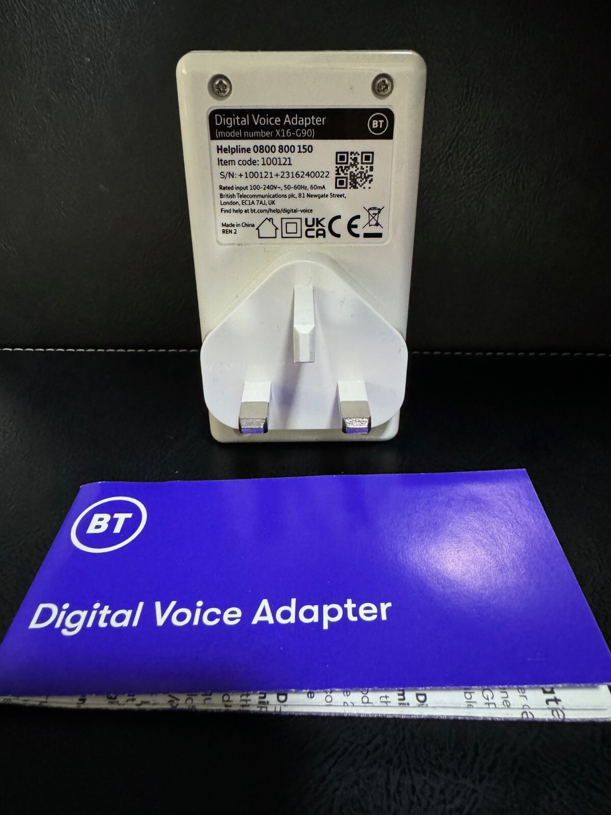 BT Digital Voice Adapter Item Code 100121 Brand New 5016351620526 eBay