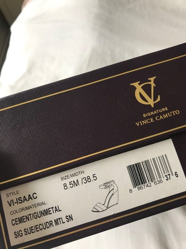 Signature VINCE CAMUTO / Summer Wedge Sandles size 5 1/2 - Picture 13 of 17