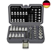 34Tlg. Torx SteckschlüSsel Satz I E4-E20 NüSse Set Nusssatz I T10-T60 Torxset T