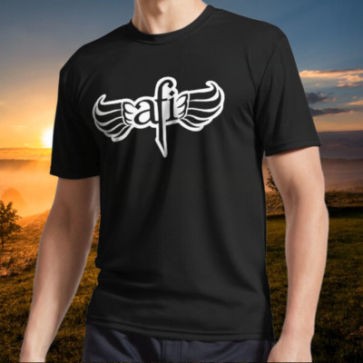 New item Afi Active Logo T-Shirt Funny American Size S to 5XL