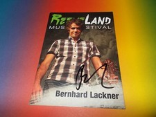 Bernhard Lackner  signiert signed autograph Autogramm auf Autogrammkarte 