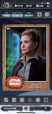 Topps Star Wars Digital Card Trader Tier 9 - Wood Leia Organa S4 Base - 50 cc