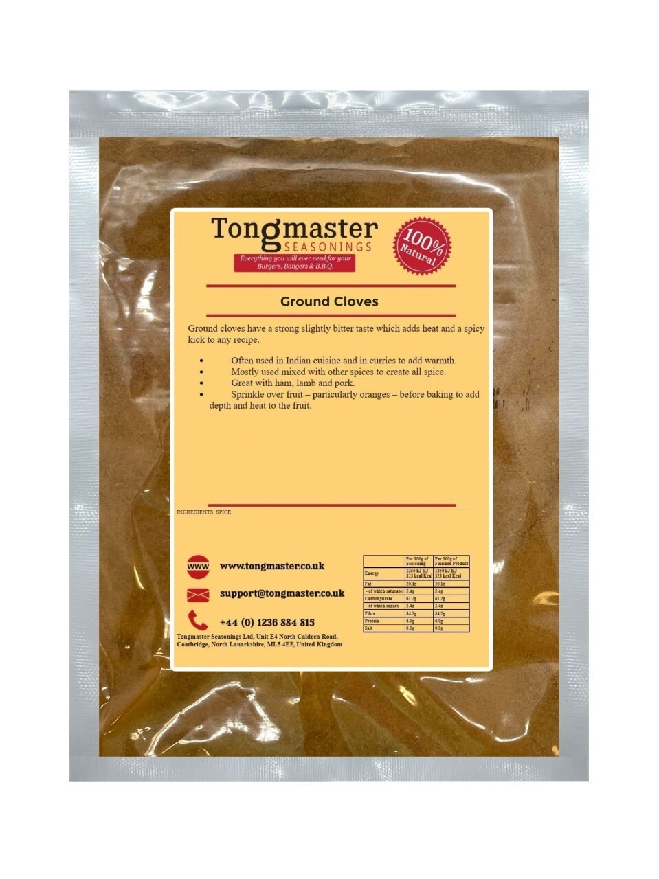 Ground Cloves - 100g