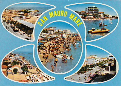Vintage Postcard - San Mauro Mare