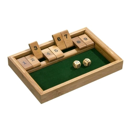 Shut The Box 9er - Bambus - Bild 2 von 2