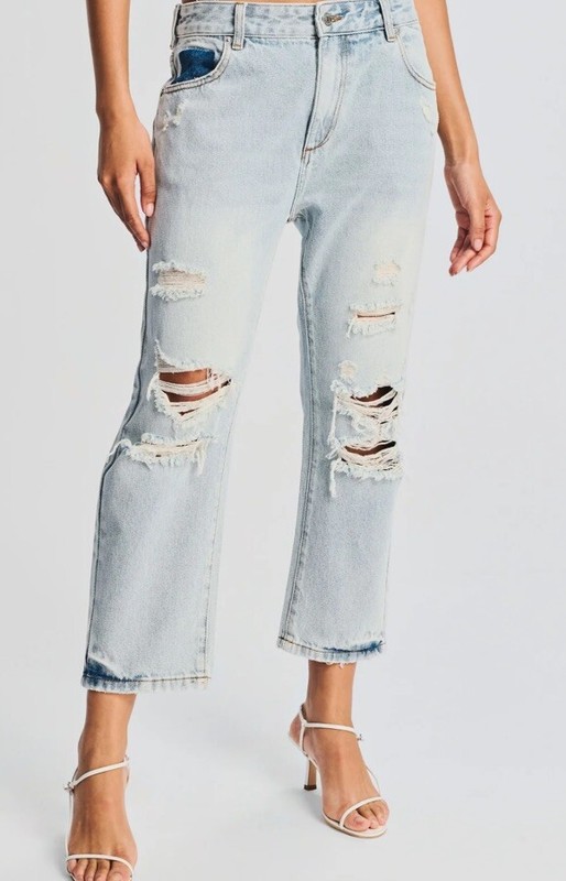 Ser.o.ya Omar Drop Jean 28 Skylight Retail $295