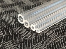 Laboratory Fused Silica Quartz Glass Tubing 3-6mm, 1mm Wall, 12” (300mm) Lengths
