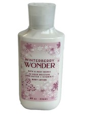 1 BATH BODY WORKS Winterberry Wonder DAILY NOURISHING BODY LOTION 8 FL OZ NEW