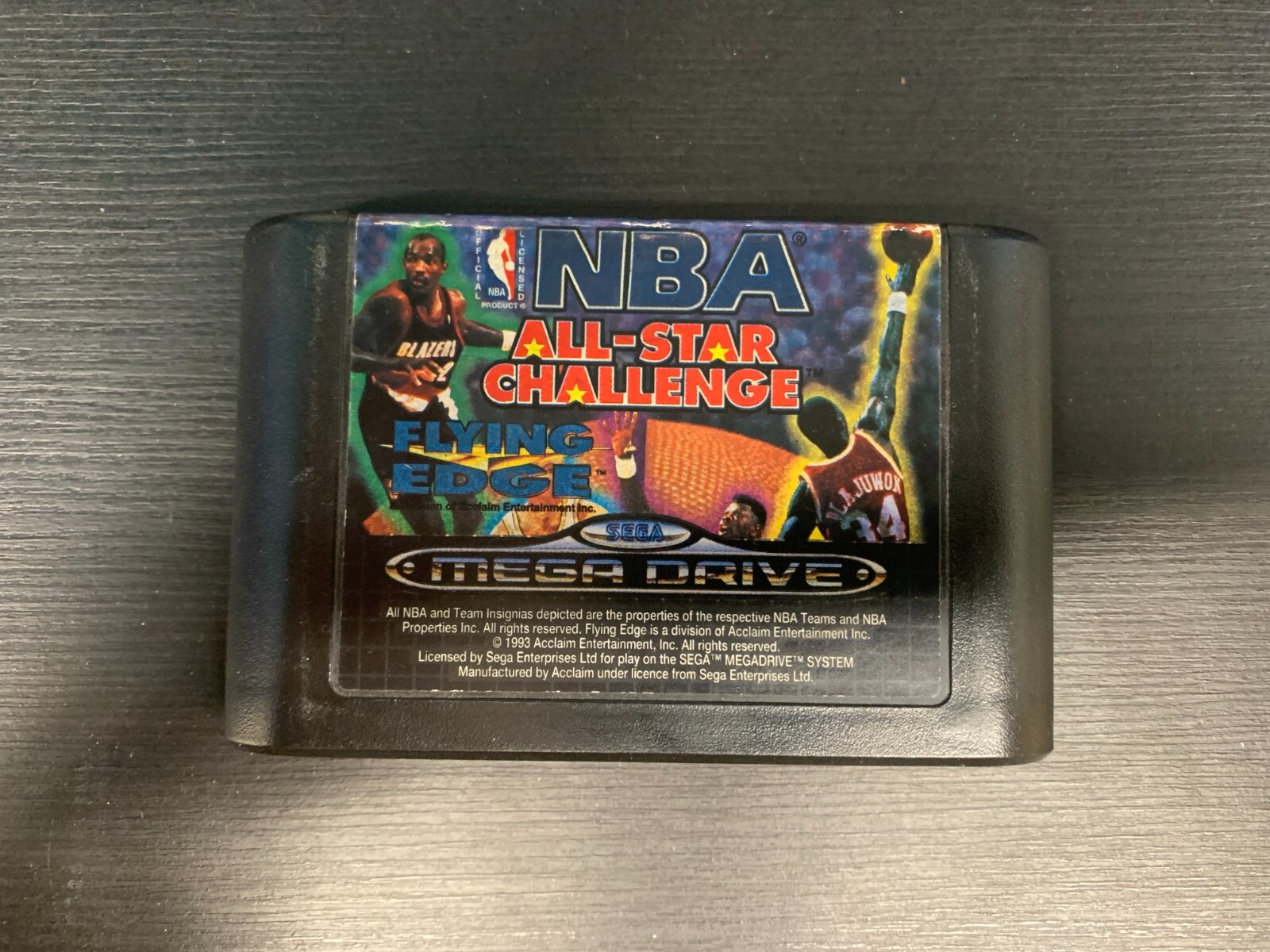 NBA All-Star Challenge Sega Mega Drive Loose PAL Megadrive