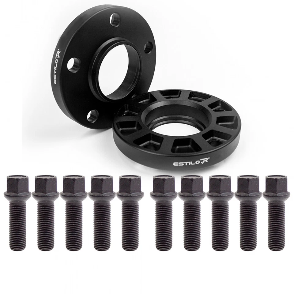 Estilo-R Spurverbreiterung 5x112 24mm 2x12mm Ø66,5 ABE Audi A6 4G A4 A5 8K B8 B9 - Bild 3 von 4