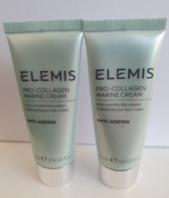 ELEMIS P0ro-Collagen Marine Cream 30 ml Anti-Aging Tagescreme (2×15 ml) NEU
