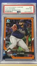 Luiz Gohara - 2018 Bowman Chrome Orange Refractor   PSA 10  #15/25 