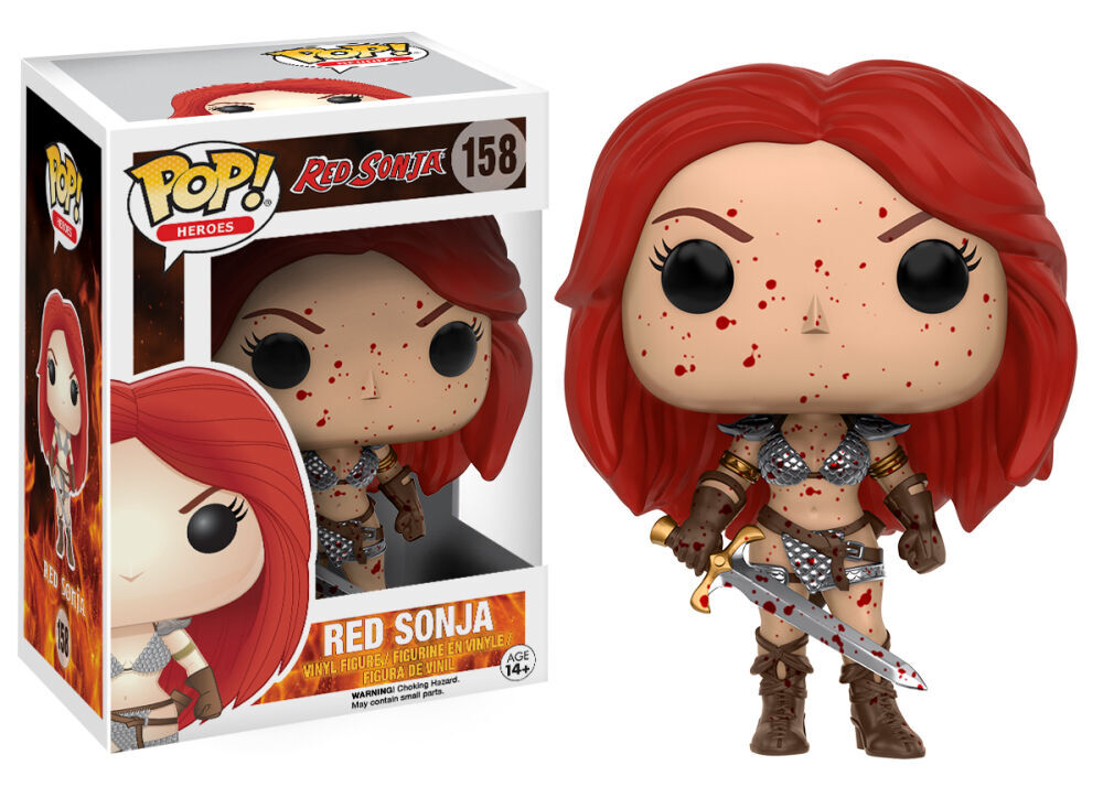 Funko Pop! Vinyl: Red Sonja - Red Sonja - (Bloody) - Diamond