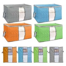 Clothes Storage Bag Large Capacity Organizer for Comforters Blanket Bedding Home
