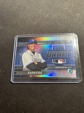 2022 Bowman Chrome Baseball #BDN-8 Brandon Barriera /250 Refractor Draft Night