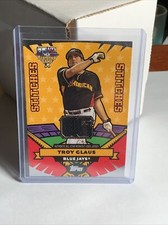 2006 TOPPS ALL STAR STITCHES TROY GLAUS #ASTEG GAME JERSEY TORONTO BLUE JAYS SP