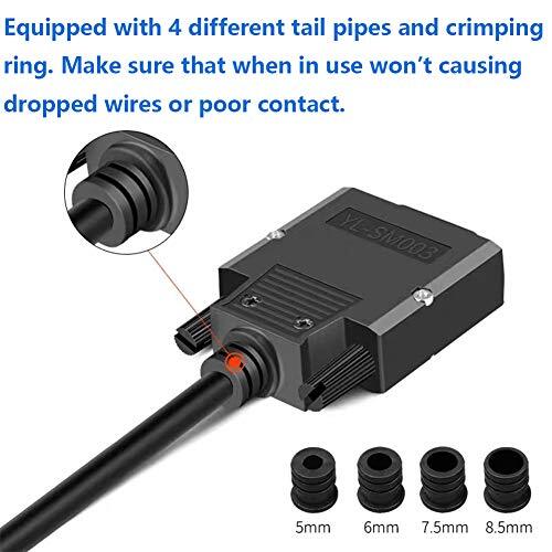 DB15 Solderless Male Female RS232 D-SUB Serial Adapters 16mm thinner 15 ...