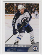 Kyle Wellwood 13-14 Panini Score Hockey Base Common #547 Winnipeg Jets