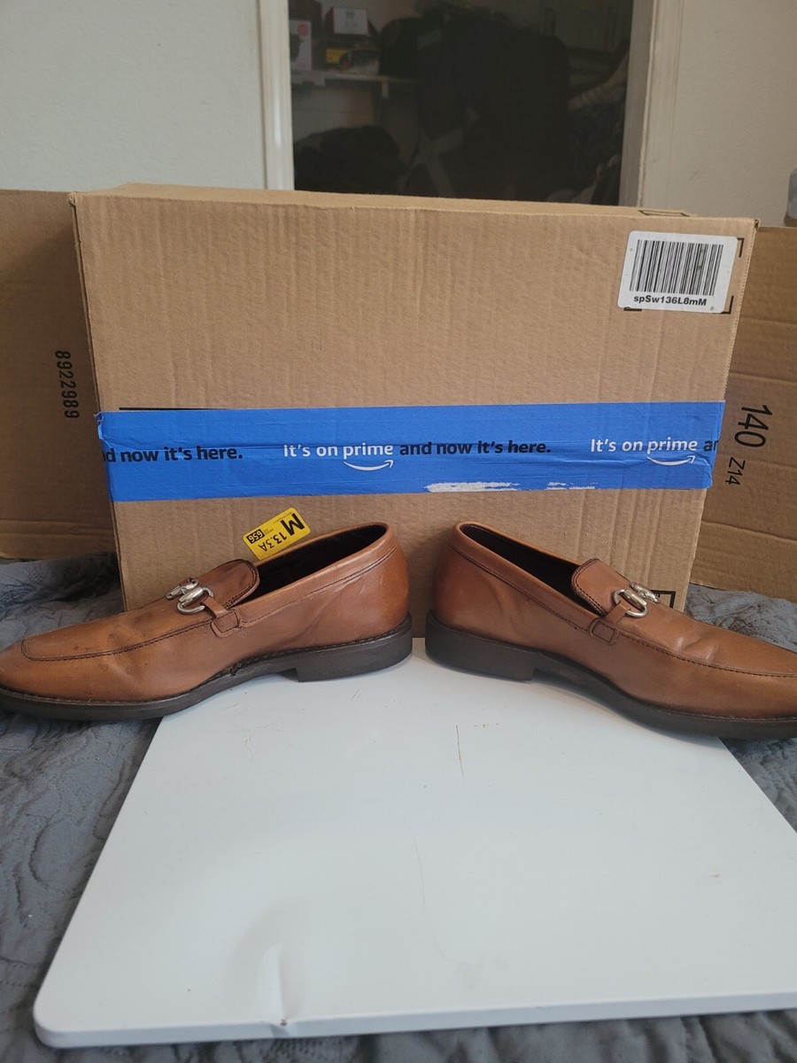 Allen Edmonds Road Warriors Mens Brown Leather Loafers Bit‎ Moccasins Size 8.5 D Allen Edmonds Size 8.5 D WALNUT Road Warrior Bit LOAFERS  main image 4