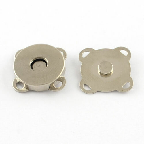 Bouton Ethnique Grand Format à Fermeture Rapide - Doré/argenté, Pour DIY, Vêtements Rétro, Neuf