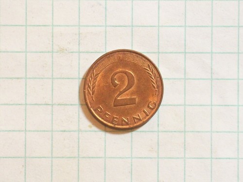 COIN GERMANY 2 PFENNIG 1989 F BUNDESREPUBLIK DEUTSCHLAND - Bild 2 von 2