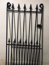 Heavy duty Bespoke pedestrian iron gate