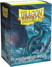 Dragon Shield 100ct Box - Midnight Blue Matte Sleeves