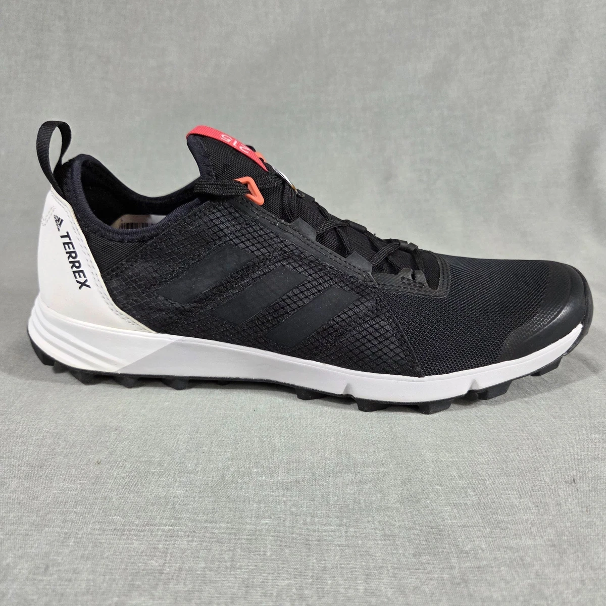 Adidas‎ Terrex Agravic Flow Sneaker Shoes [G26103] Mens Sz 11 Black Orange Adidas Terrex Agravic Flow GORE-TEX 2.0 (Core Black/Core  main image 2