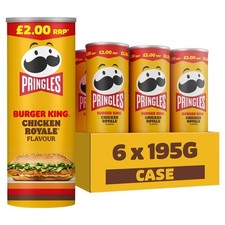 Pringles Burger King Chicken Royale Sharing Crisps 6 x 165g