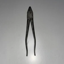 Vtg UTICA Giant Pliers No. 1000-10" Linesman Fence Cutting Tool 
