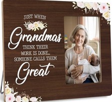 Great Grandma, Baby Announcement Picture Frame, New Great Grandmother 4x6