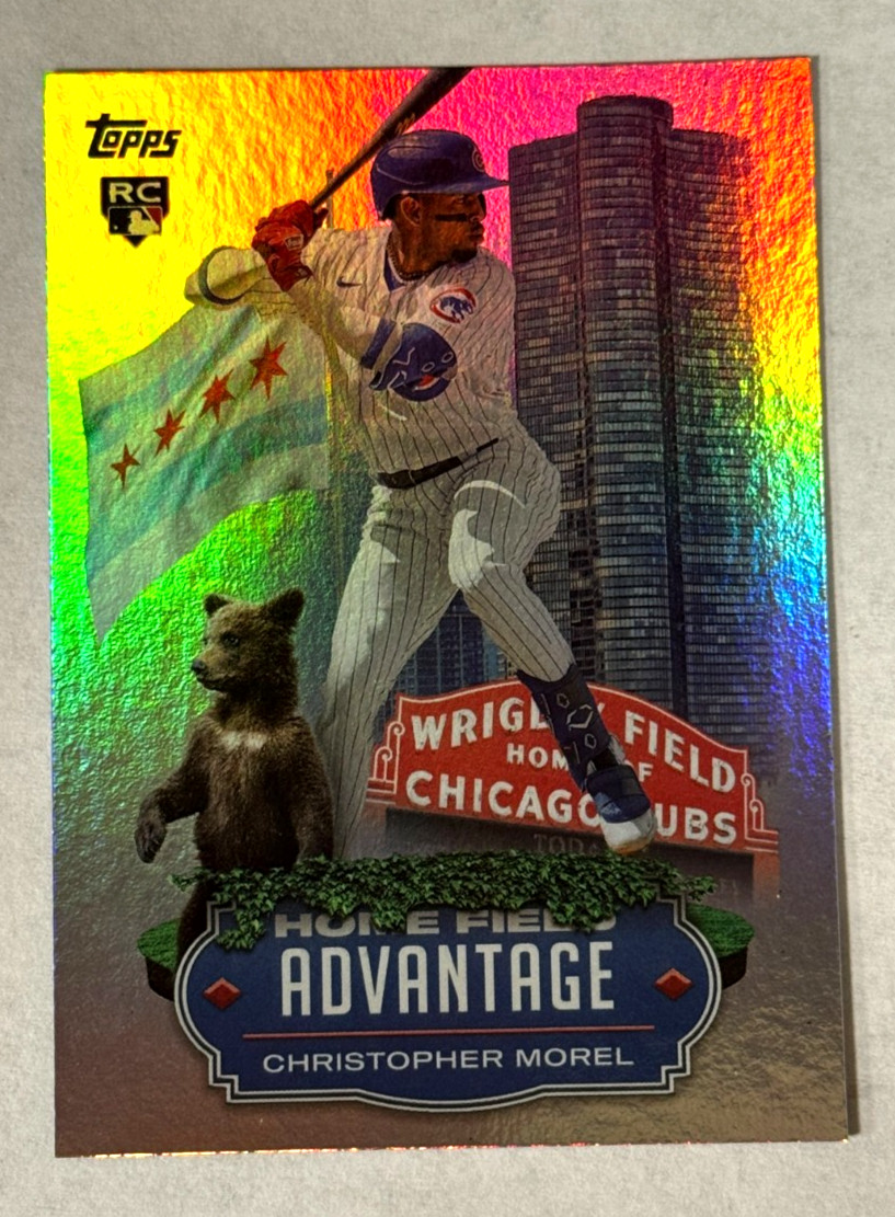 Christopher Morel Rookie Home Field Advantage SP 2023 Topps Baseball Chicago