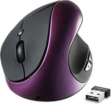 Wireless 2.4G Ergonomic Vertical Mouse Adjustable 800/1200/1600 DPI PC Laptop