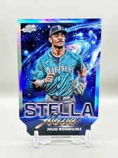 2025 Topps Cosmic Chrome Baseball STELLA NOVA #SN-8   JULIO RODRIGUEZ