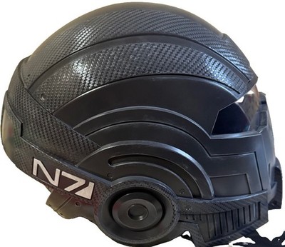 Mass Effect N7 Wearable LED Helmet Andromeda Variant - Official BioWare Open Box