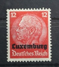 Deutsche Besetzung 2. WK Luxemburg 7 postfrisch #TP689