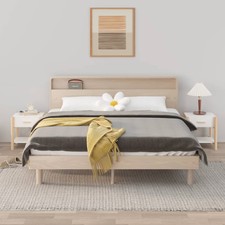 Cassettiera YITAHOME A 4 Cassetti Bianca - 92x33x60 Cm, Stile Moderno, Frontali Lucidi, Senza Maniglie