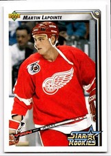 1992-93 Upper Deck Martin LaPointe Detroit Red Wings #405