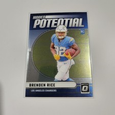 2024 Panini Donruss Optic - Hidden Potential Brenden Rice #8 (RC)