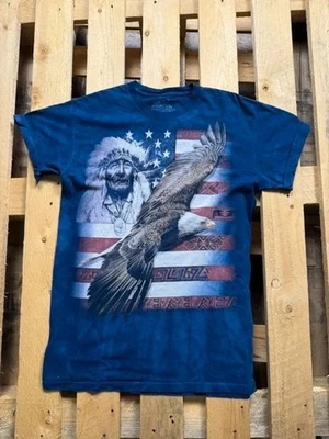 T-shirt the Mountain Vintage – Aigle Américain Native American USA – M - Imagen 1 de 4