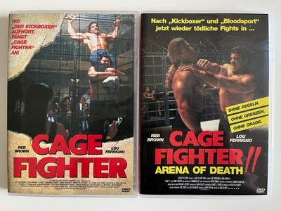 CAGE FIGHTER  1 - 2  Arena of Death DVD FSK 18