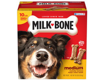Milk-Bone Original Dog Treats Biscuits for Medium Dogs, 10 Pound